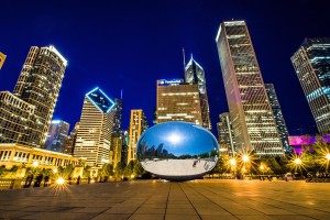 Chicago-Bean-at-Night-and-Day-Chicago-Illinois-United-States